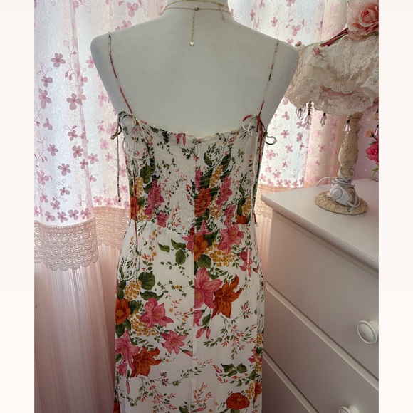 Reformation Juliette Dress In Tropique - Picture 5 of 7